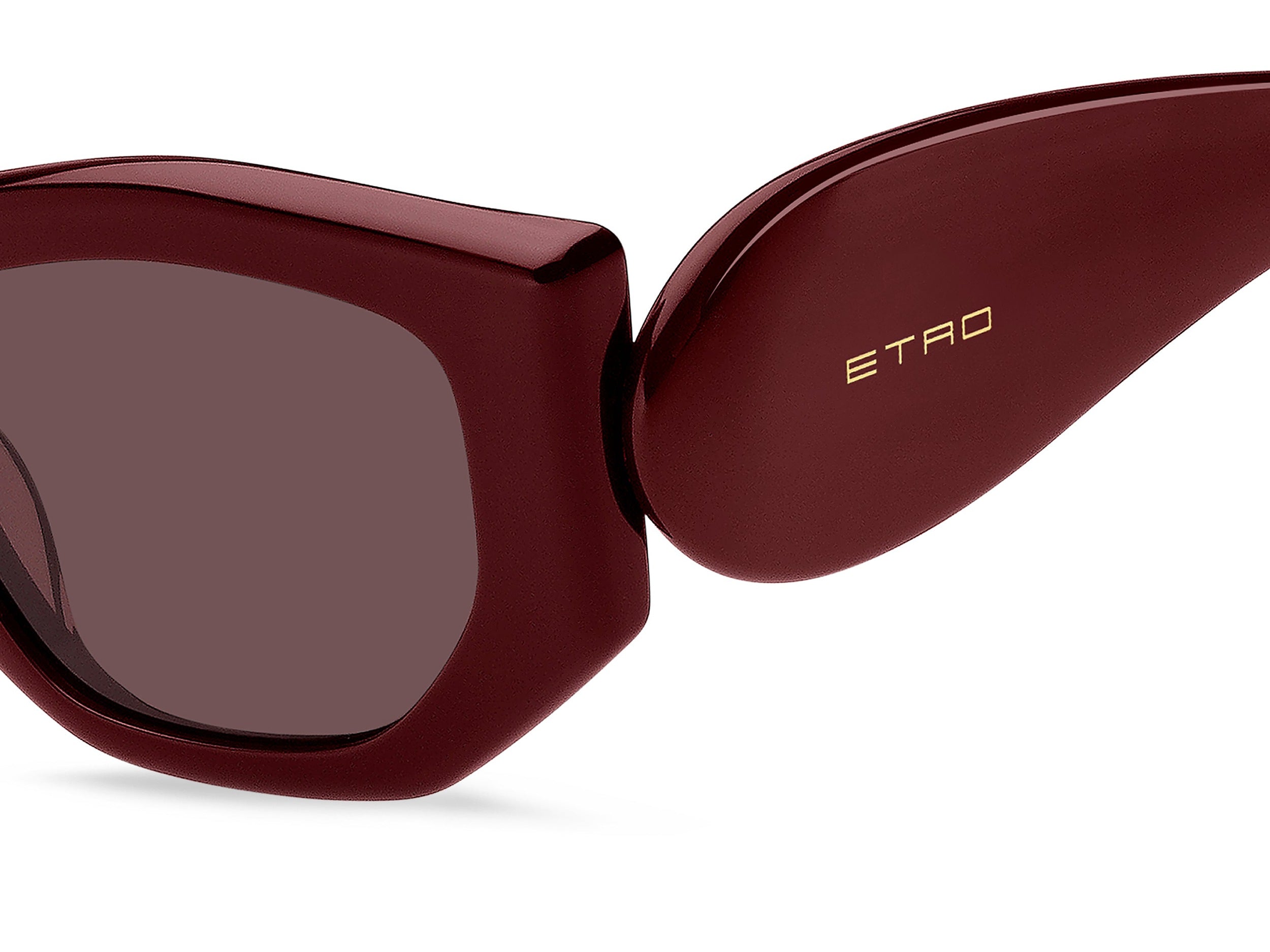 Etro Square Sunglasses - ETROPAISLEY BURGUNDY