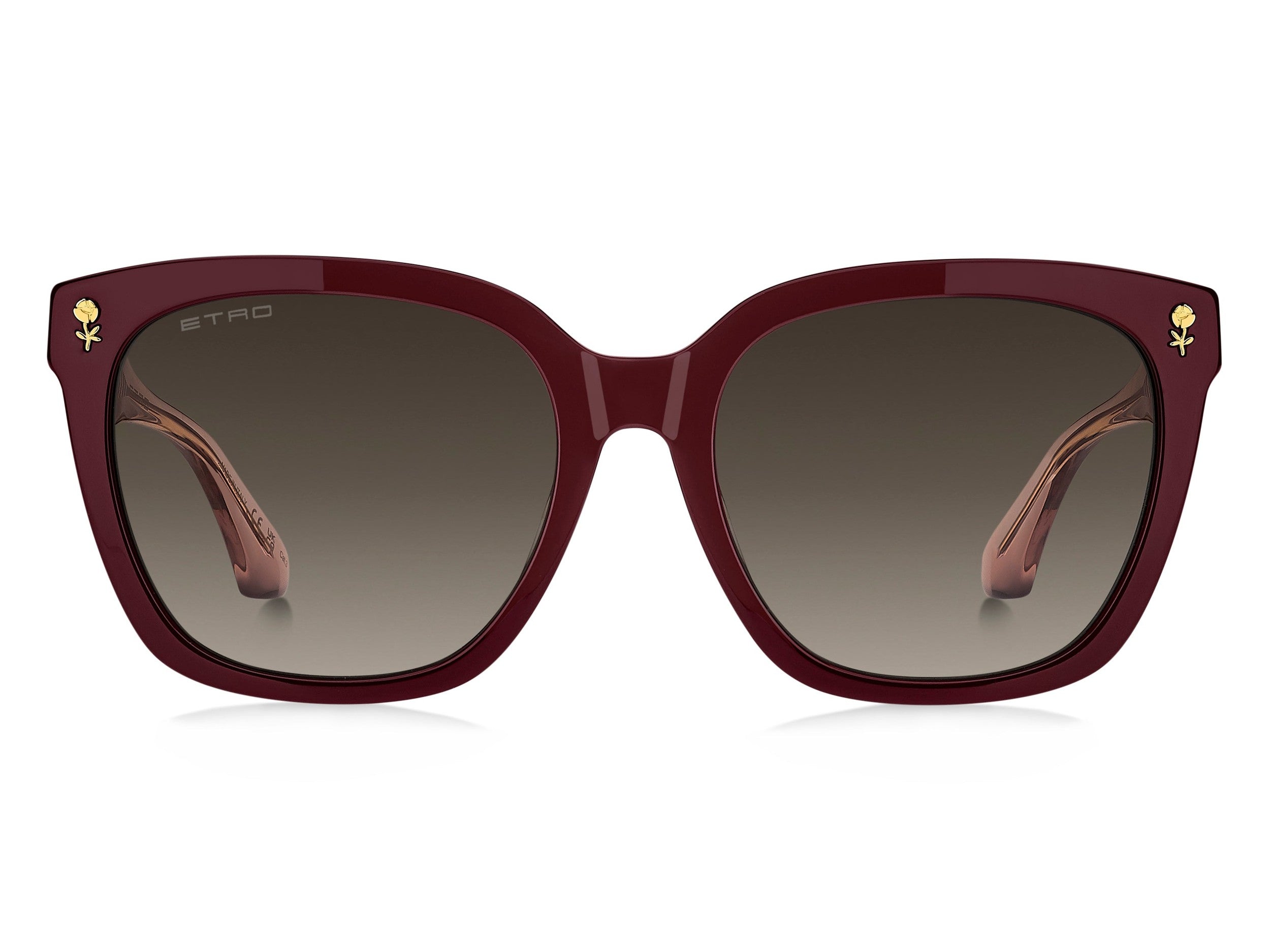 Etro Square Sunglasses - ETRO 0065/F/S BURGUNDY