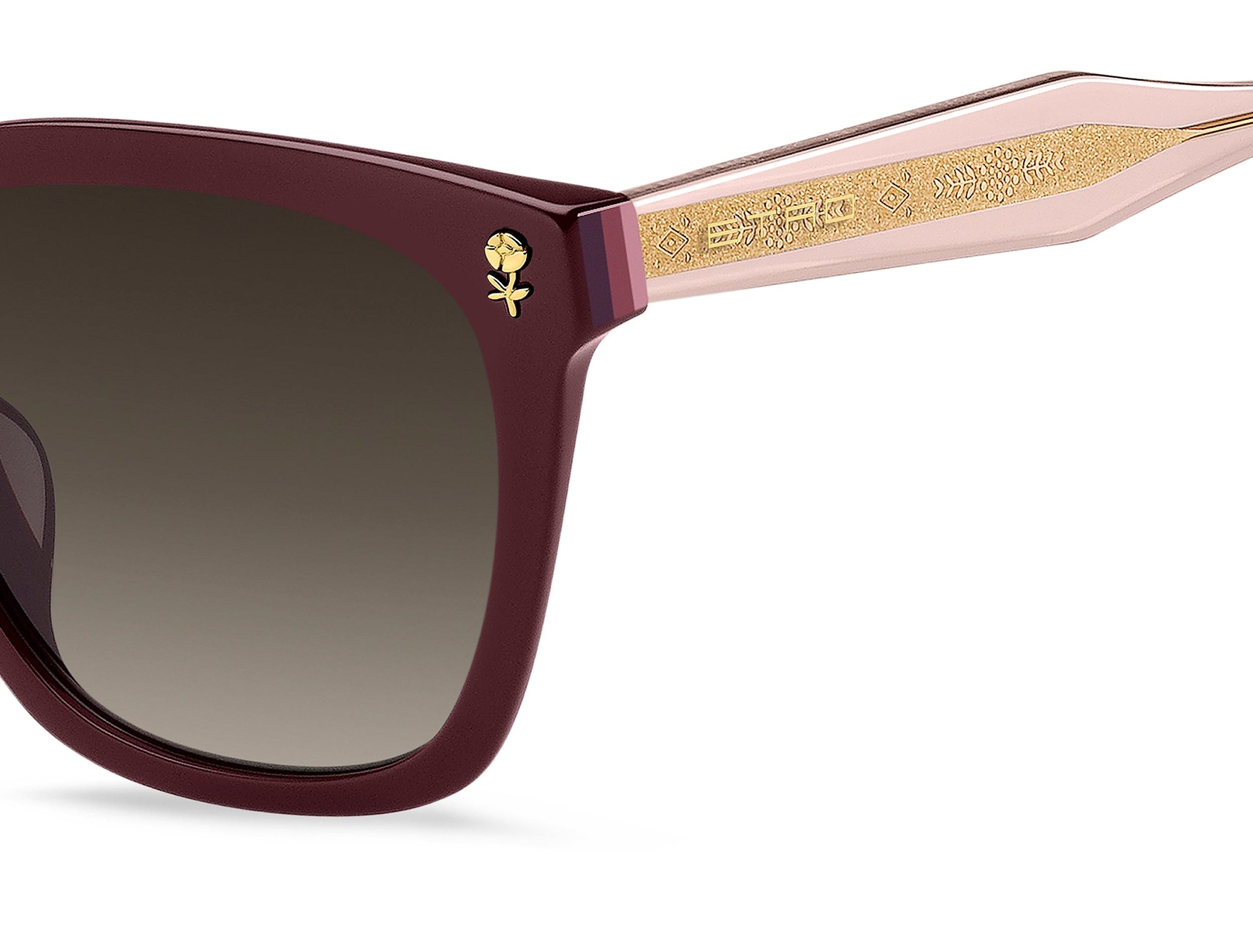 Etro Square Sunglasses - ETRO 0065/F/S BURGUNDY