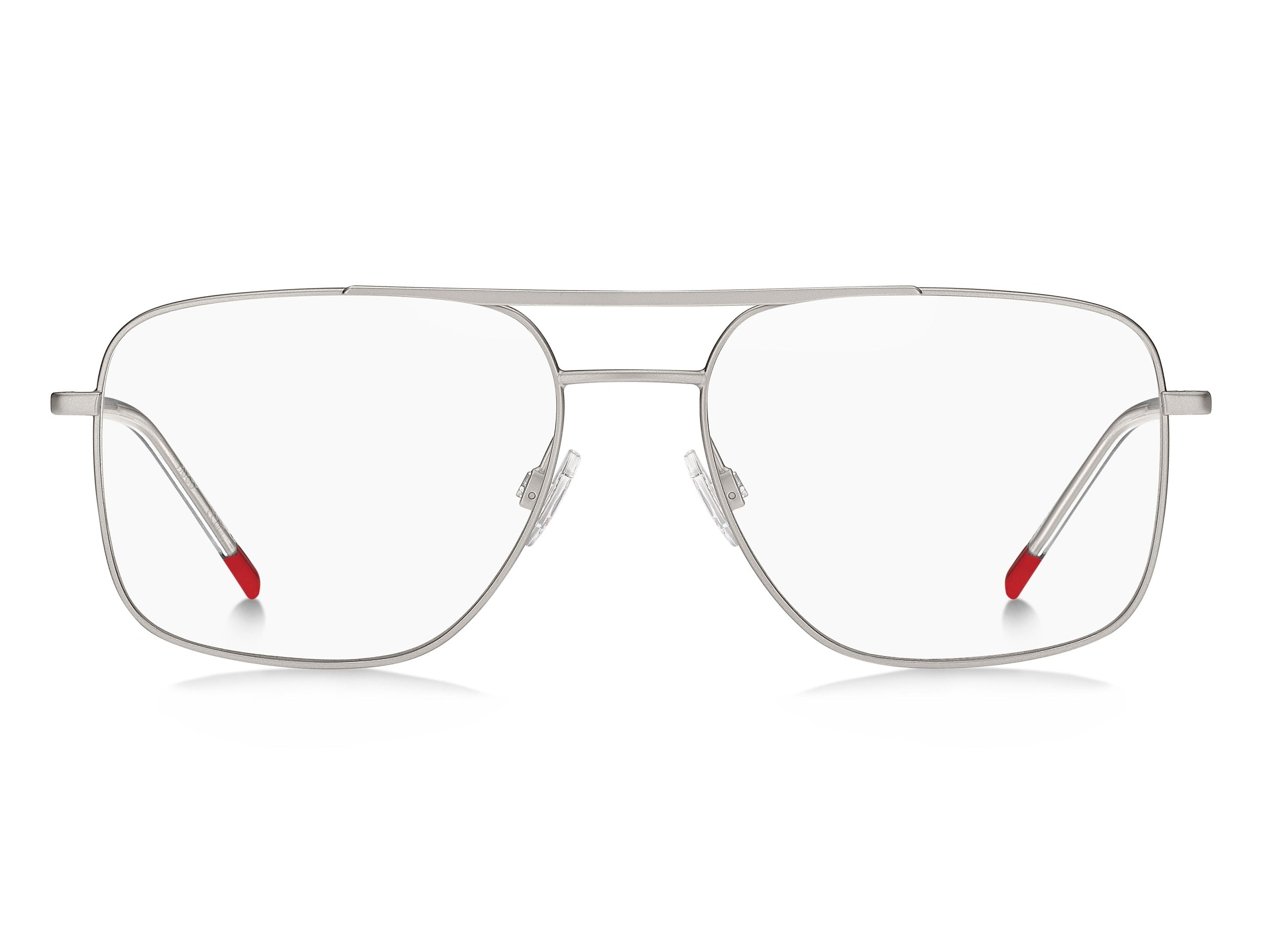 HUGO Square Frames - HG 1322 MATTE PALLADIUM