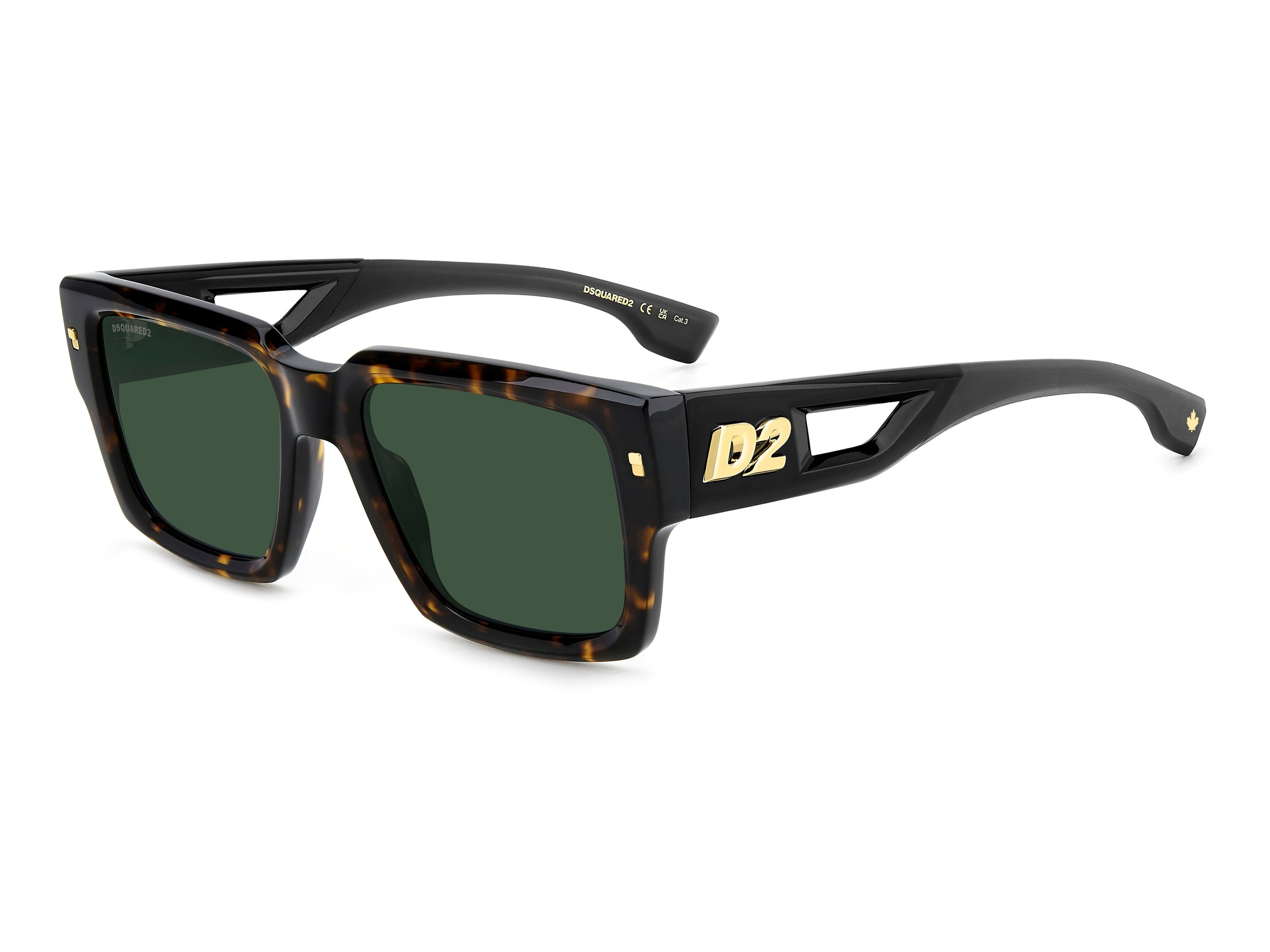 Dsquared Square Sunglasses - D2 0143/S HAVANA