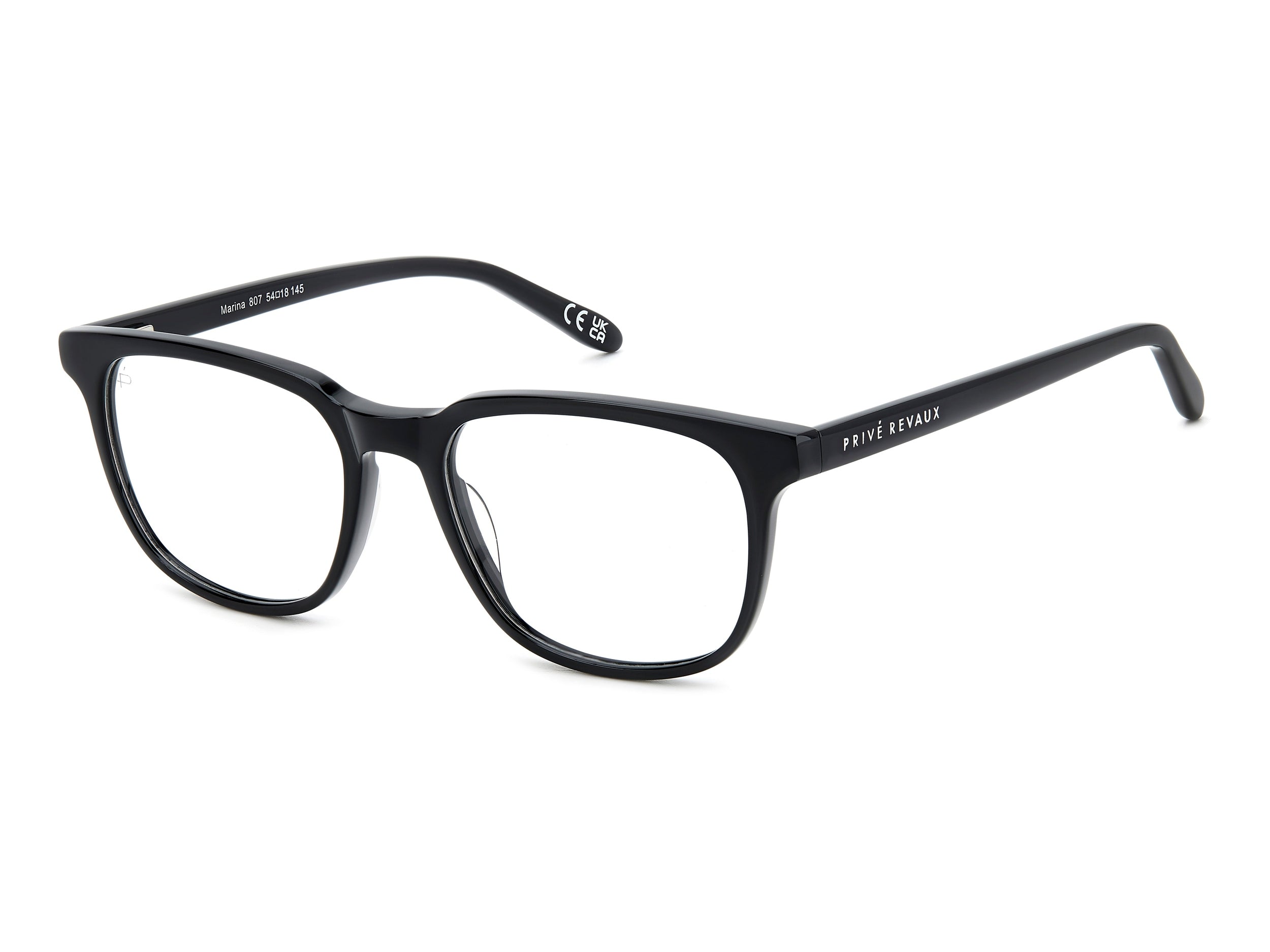 Prive Revaux Square Frames - MARINA BLACK