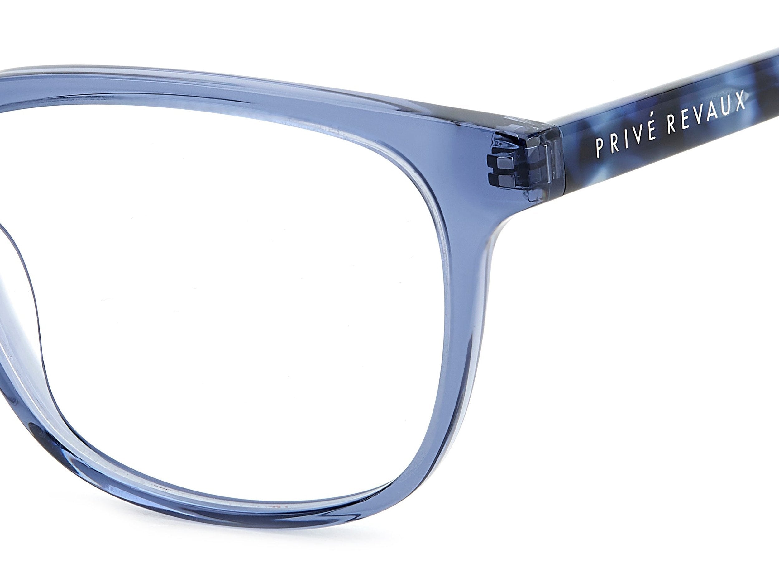 Prive Revaux Square Frames - MARINA BLUE HAVANA BLUE