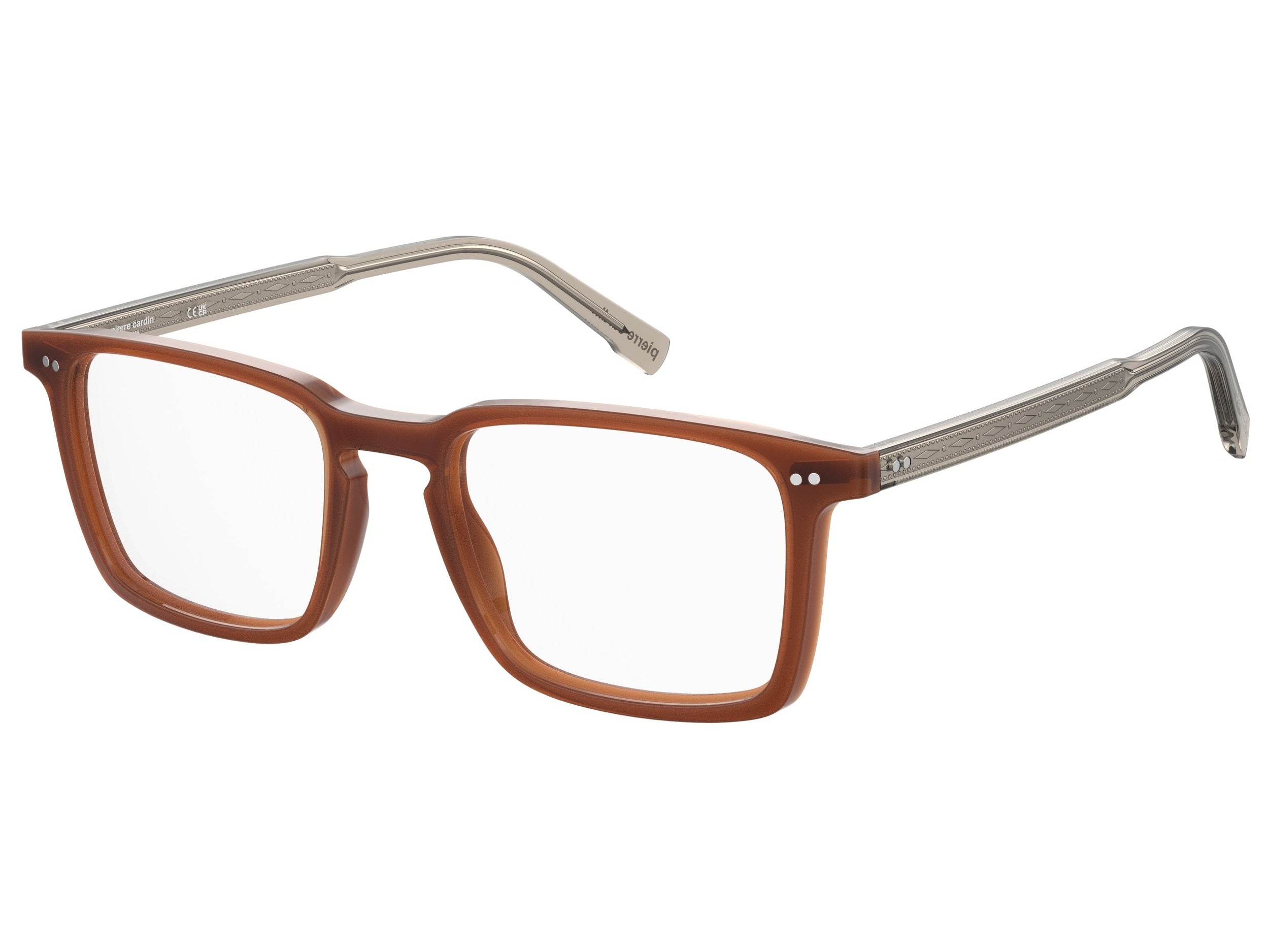 Pierre Cardin Square Frames - P.C. 6278 BROWN BEIGE