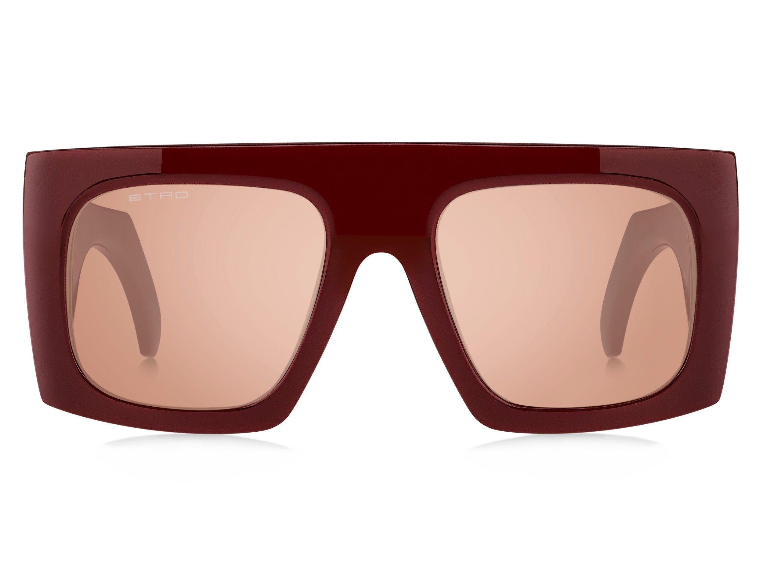 Etro Square Sunglasses - ETROSCREEN BURGUNDY