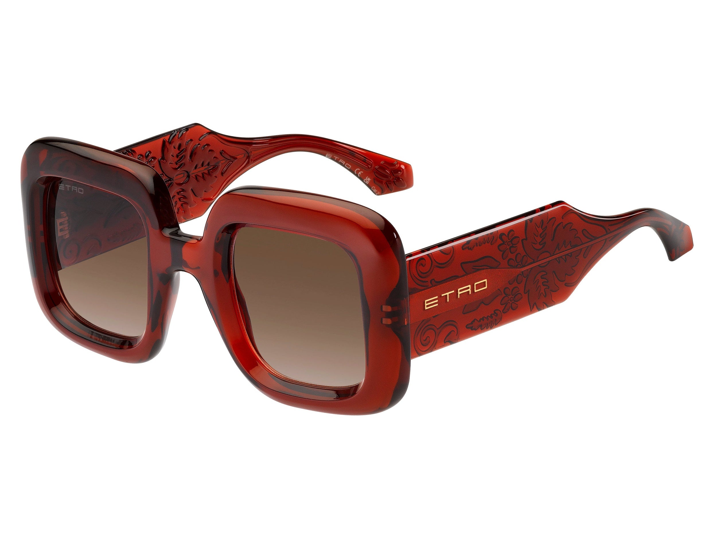 Etro Square Sunglasses - ETRO 0015/S BRICK