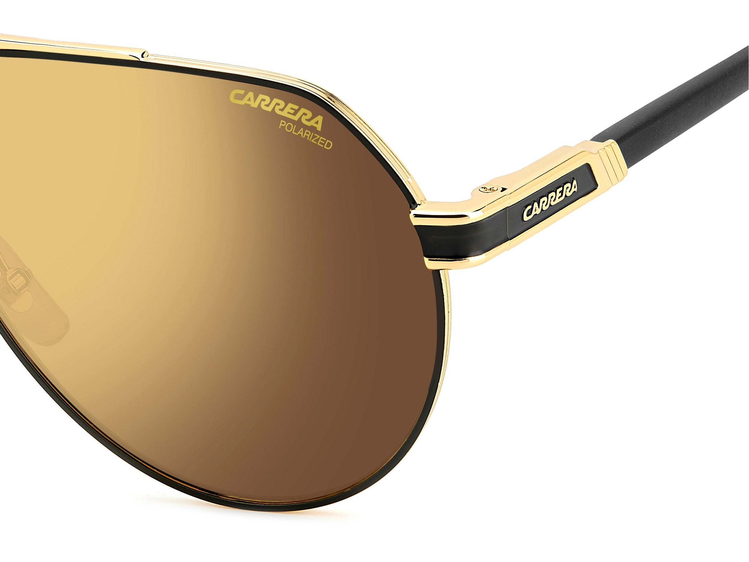 Carrera Aviator Sunglasses - CARRERA 1067/S MATTE BLACK GOLD