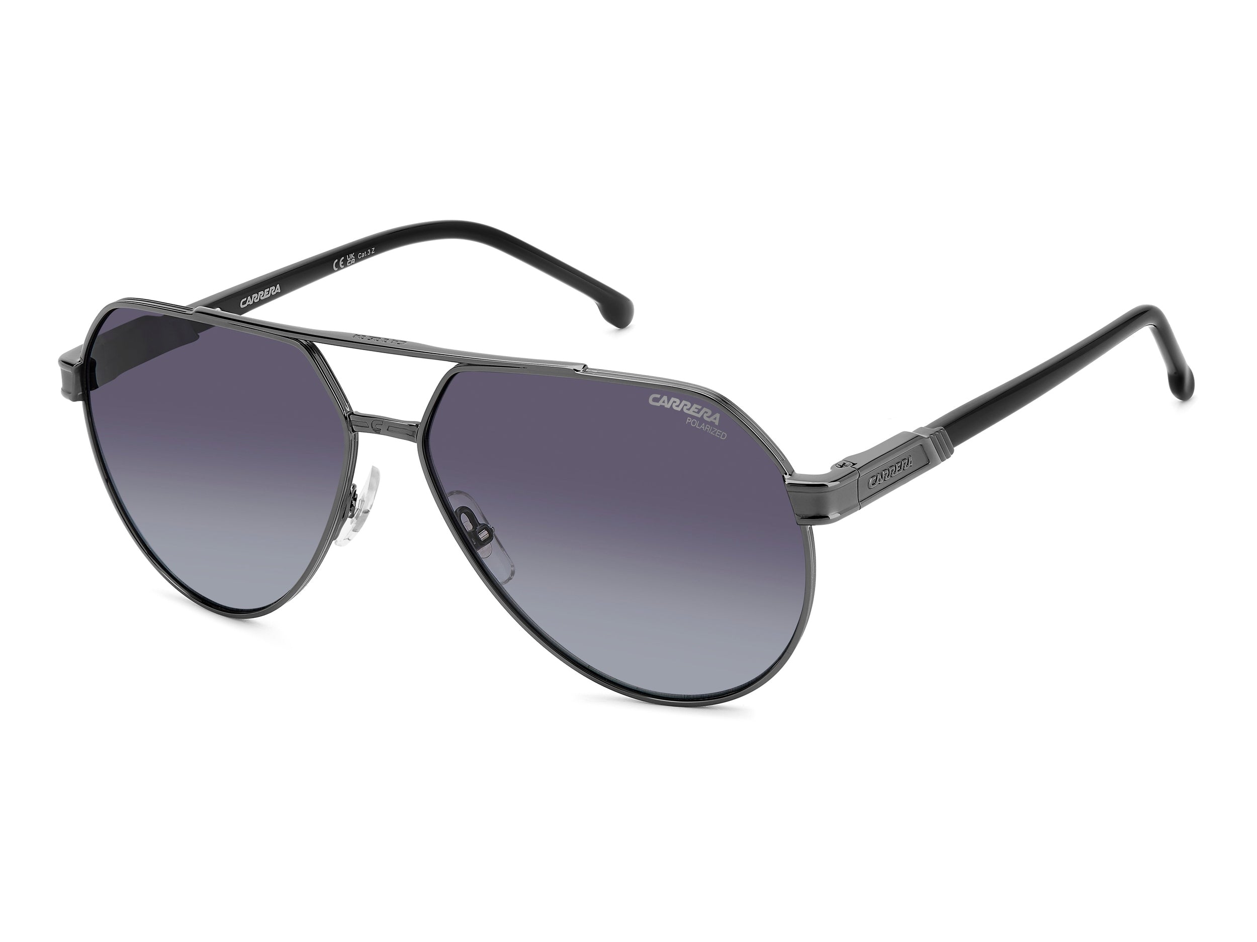 Carrera Aviator Sunglasses - CARRERA 1067/S DARK RUTHENIUM