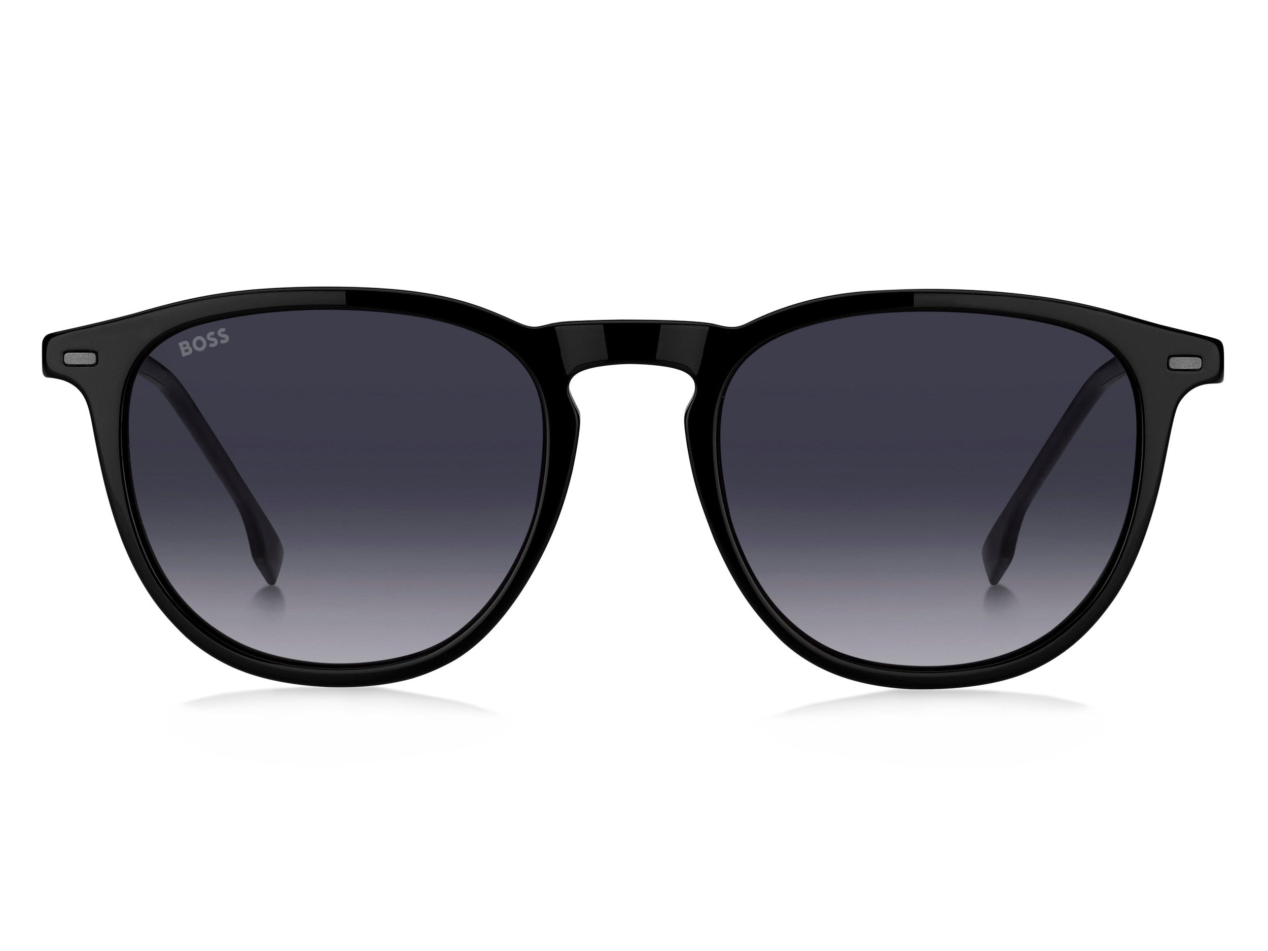 BOSS Square Sunglasses - BOSS 1639/S BLACK DARK RUTHENIUM