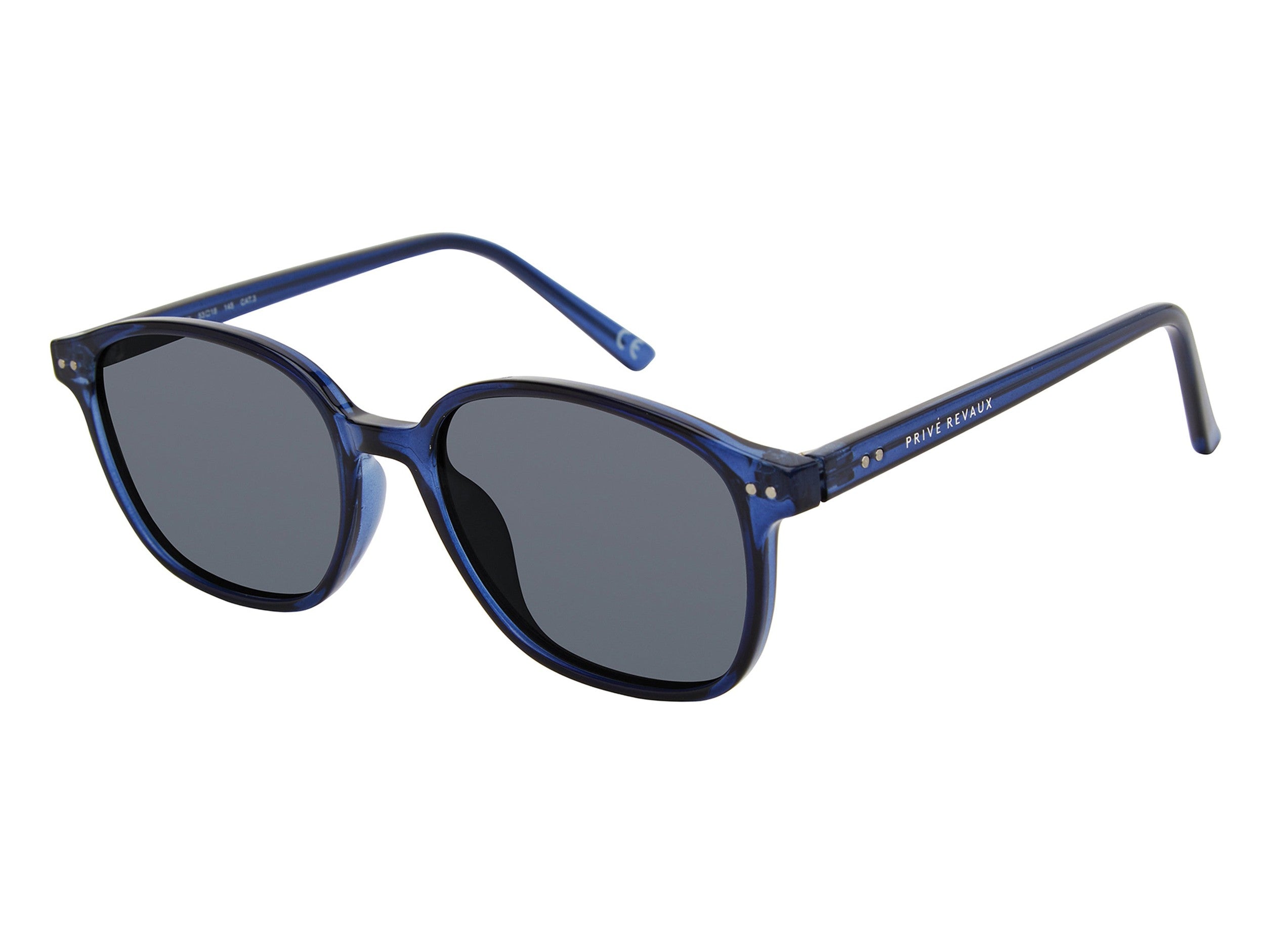 Prive Revaux Square Sunglasses - THE DADE/S BLUE