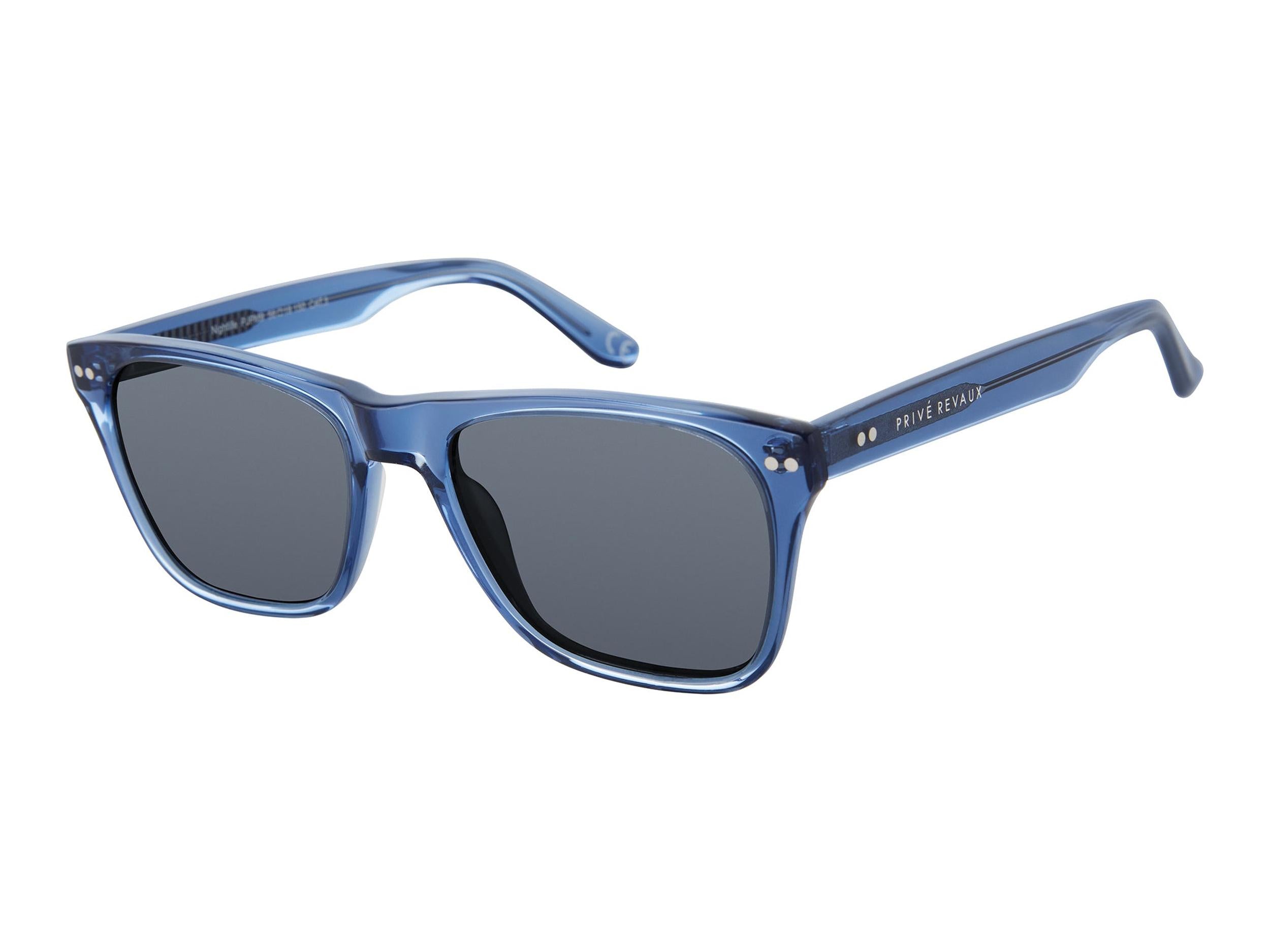 Prive Revaux Square Sunglasses - NIGHT LIFE/S BLUE